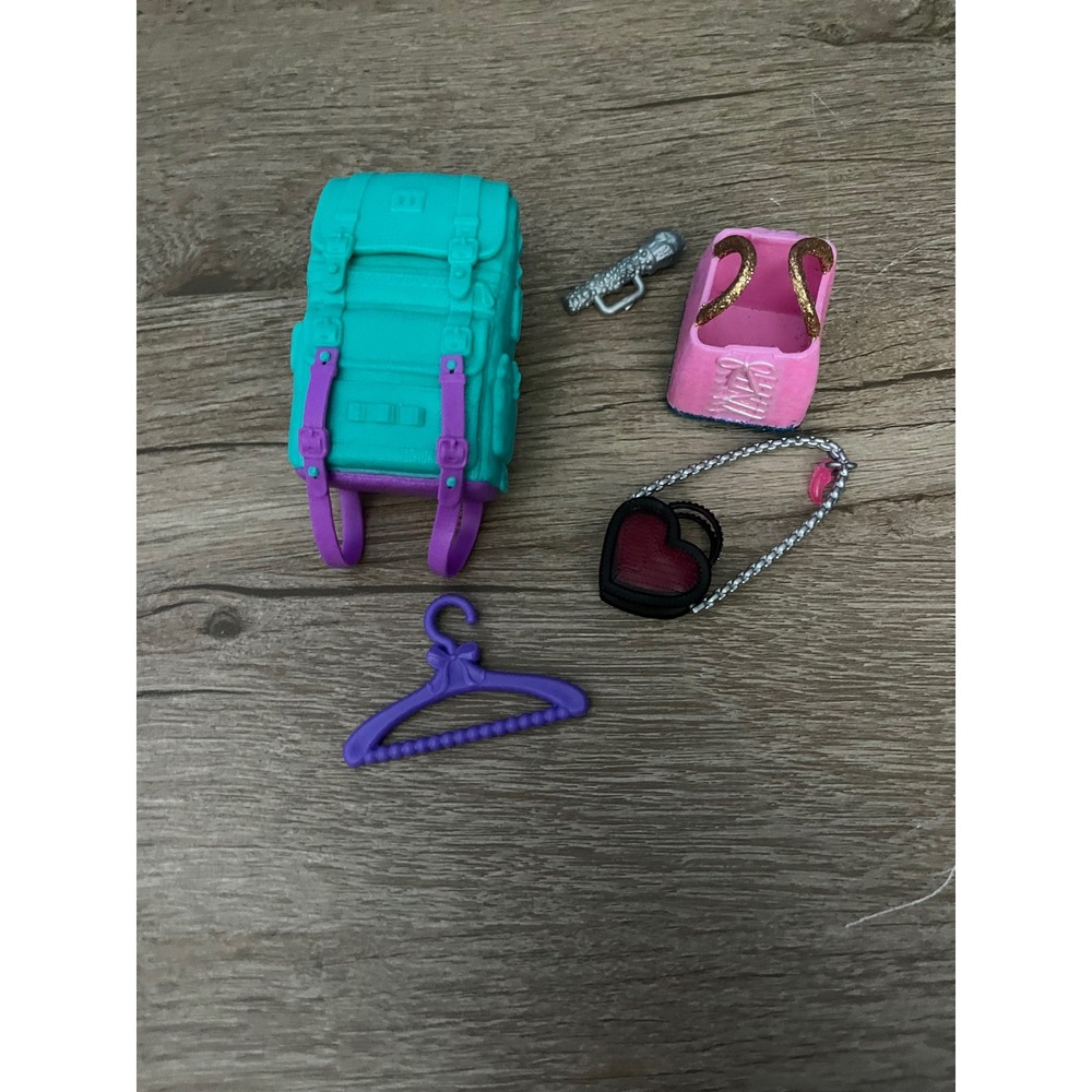 Doll‎ Accessories Backpack Hanger Purse Shoes Set for Fashion Dolls Toy